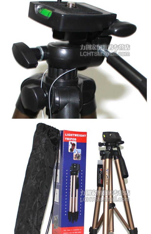 Weifeng WT-3130 micro camera đơn chân máy ảnh khung câu cá điện thoại di động tự hẹn giờ quay video trực tiếp chân máy - Phụ kiện máy ảnh DSLR / đơn giá đỡ máy ảnh