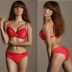 Nữ ngực nhỏ thép tấm tập hợp quần lót gợi cảm bikini Hàn Quốc chia bong bóng spa áo tắm ba điểm áo tắm áo tắm hai mảnh Bikinis
