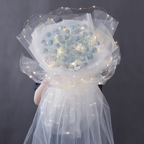 Creative transparent lollipop snacks candy big bouquet birthday gift to send girlfriends confession holiday gifts