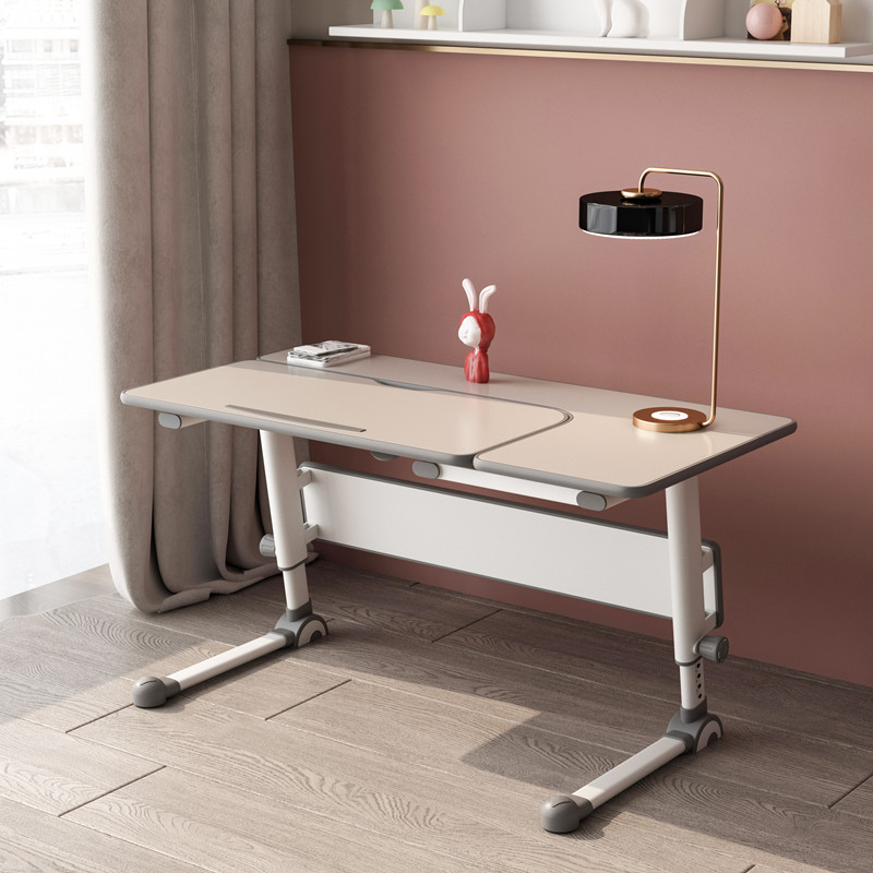 Primary school students' desk children's learning table can be lifted simple home writing desk boys and girls tilt homework desk
