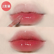 Kazilan mirror lip glaze water light lipstick women do not fade non-stick cup niche brand official cheap student