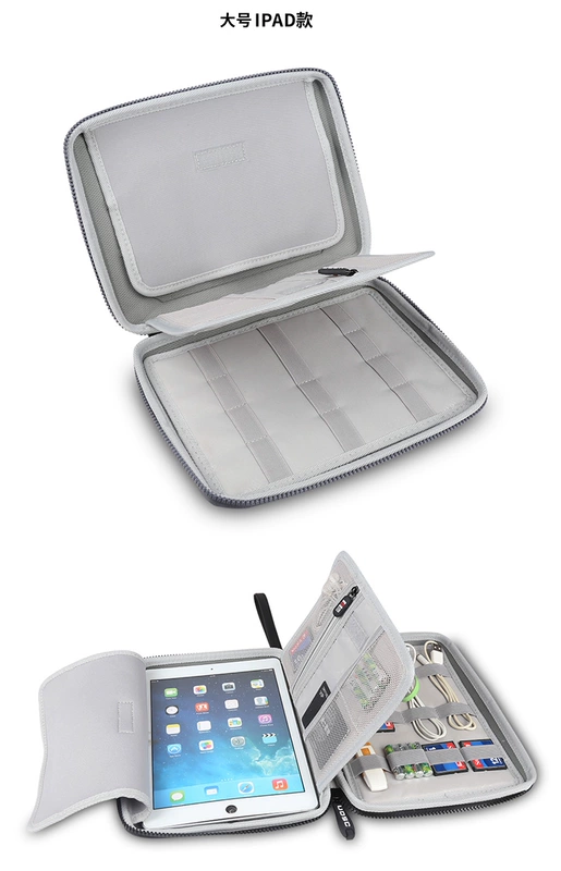 Bubm phụ kiện kỹ thuật số ipad mini tablet túi không khí di động đĩa cứng hộp lưu trữ hoàn thiện túi tote túi túi đựng tai nghe airpods 2