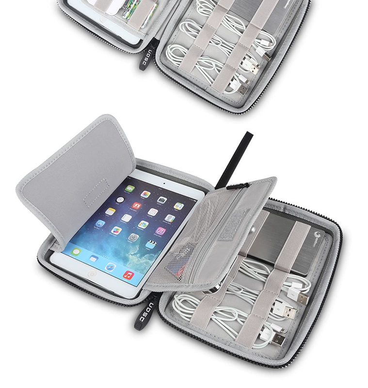 Bubm phụ kiện kỹ thuật số ipad mini tablet túi không khí di động đĩa cứng hộp lưu trữ hoàn thiện túi tote túi túi đựng tai nghe airpods 2