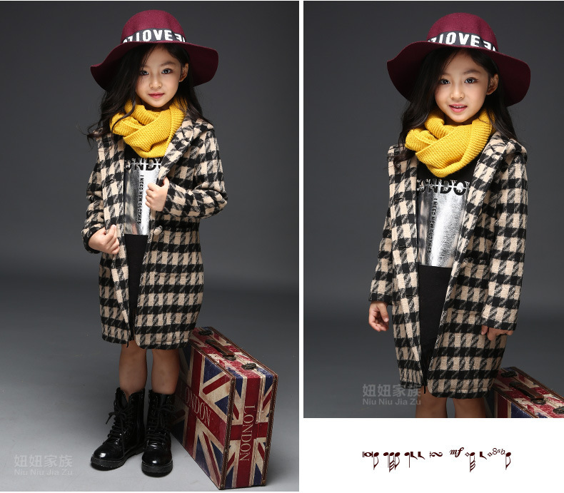 Manteau pour fille en cachemire - Ref 2162423 Image 27