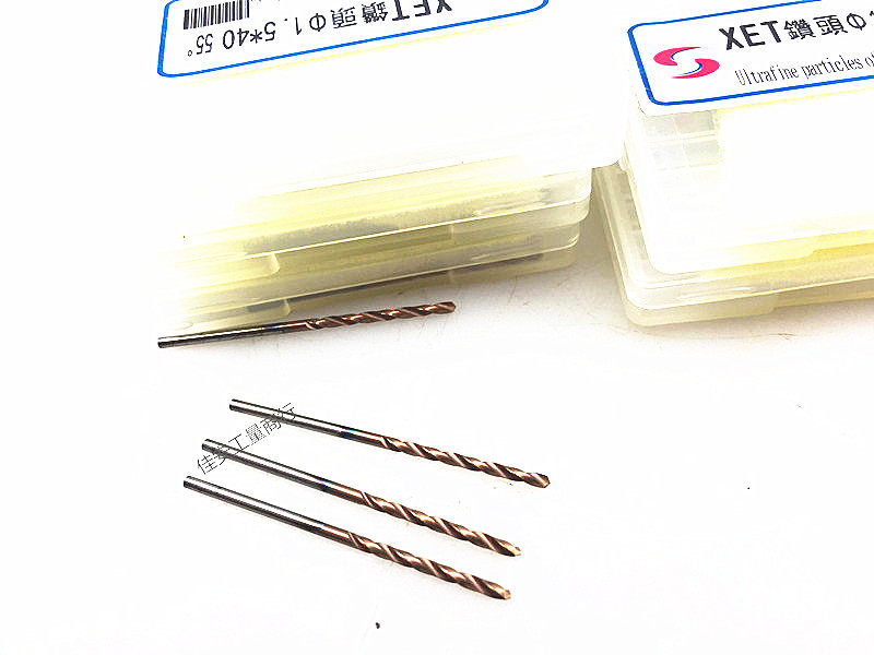 XET55°twist drill coated integral tungsten steel carbide extended twist drill bit 1 2 3 6 9*60 80