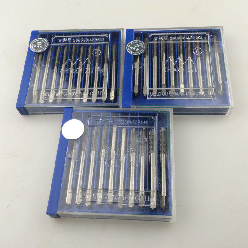 Shao's screw tapping high speed mesh straight trough machine with screw tapping into thin teeth 6 * 0 75 10 10 * 1 14 * 1 5 20 * 1 5