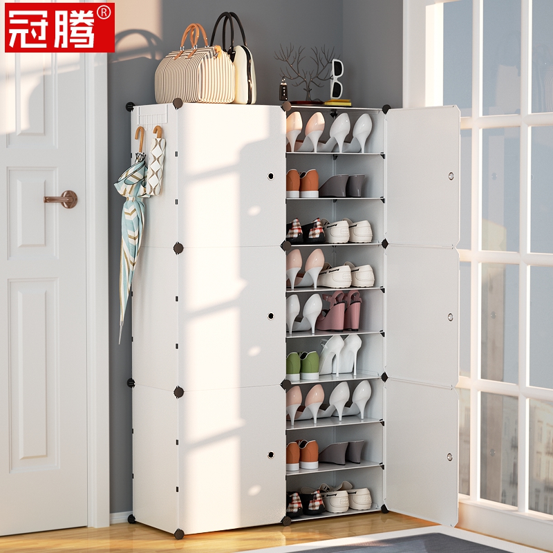 Fashion 2022 Red New Shoe frame Ocean Gas Multi - layer Handle Household Resistance Living Room in the Shoe Cabinet Province