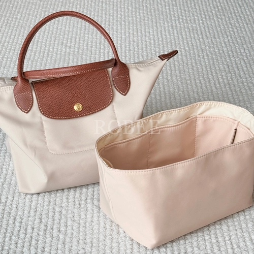 ROBEE/применимо к Longchamp longchamp с длинной и короткой ручкой Мини-большая, средняя и маленькая сумка-тоут с нейлоновой подкладкой Longchamp