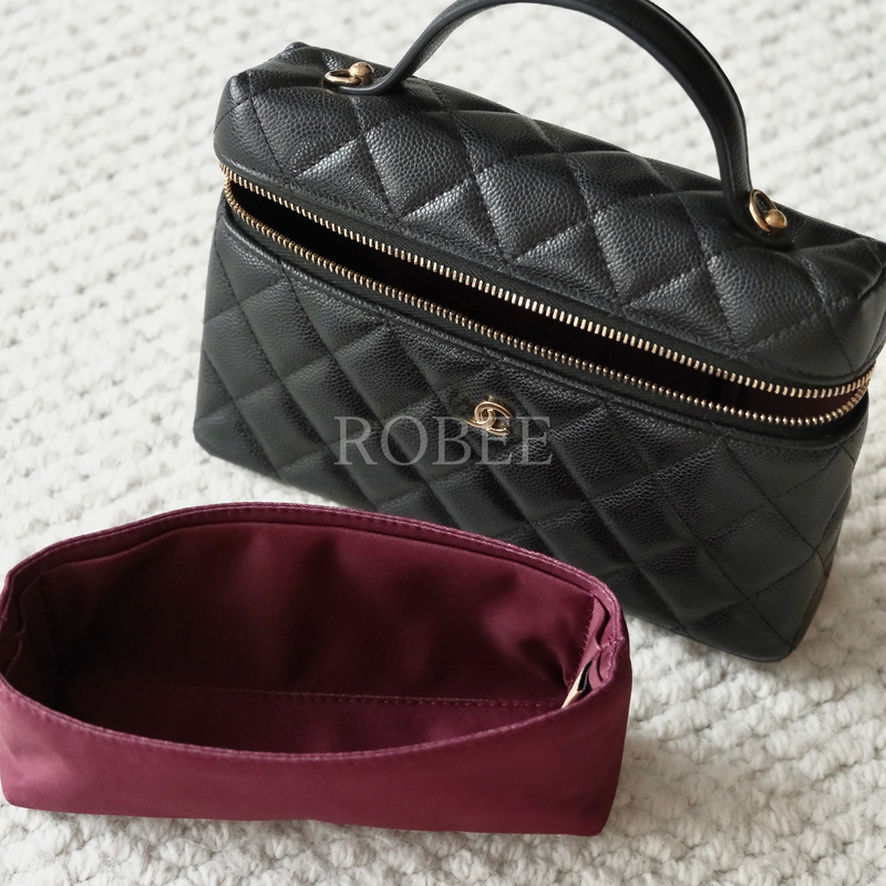 Robee/Suitable for Chanel 25C/P Lunch Box Bag, Box Bag, Lp Inner Lining, Satin Waterproof Lining