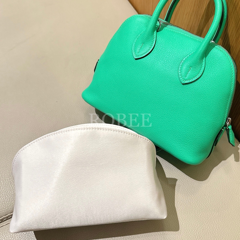 Robee/Suitable for Hermes Bowling Bag Hermes Bolide Inner Bag Satin Lining Storage Inner Pocket