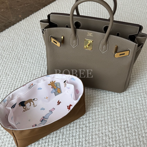 Designer Limited/Применимо для Hermes Birkin25/30 Super Liner Bag Waterpronation Sacl Support Score Cloud Room