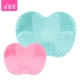 Bàn chải trang điểm silicone bàn chải làm sạch pad với cốc hút lười lau bàn chải trang điểm bàn chải làm sạch bàn chải công cụ đặc biệt - Các công cụ làm đẹp khác