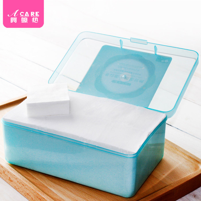 Special offer 1000-piece boxed makeup remover cotton Disposable thick and thin makeup remover with face wet towel pat toner