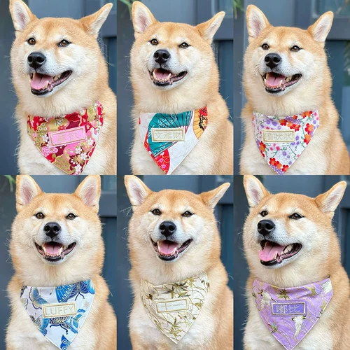 Японский шарф, слюнявчик, нагрудник, делается под заказ