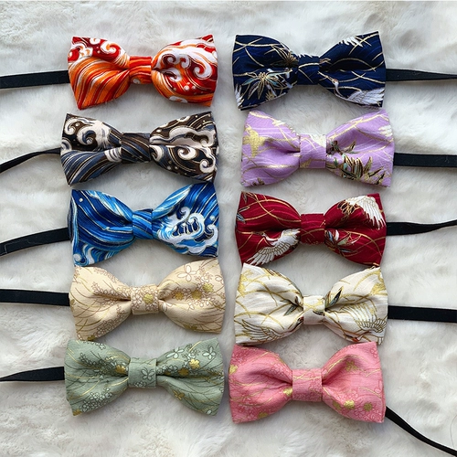 Японский аксессуар, регулируемая галстук-бабочка с бантиком, чокер, популярно в интернете