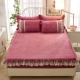 Coral giường nhung Li-vàng miếng nhung chồn dày bông nệm bìa flannel pha lê nhung bedspread 1.5 / 1.8m giường - Trang bị Covers Ga phủ giường Everon