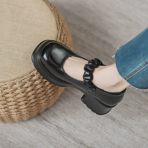 Высокая обувь, универсальные туфли для кожаной обуви, подходит для подростков