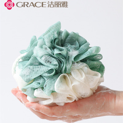 【洁丽雅】网红可爱大号沐浴球2个装