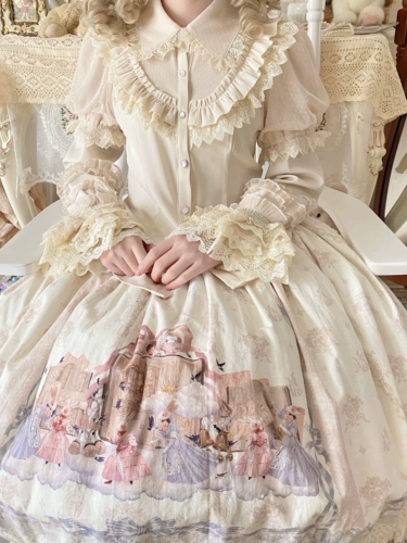 Оригинальная кукла на четыре сезона, приталенная рубашка, стиль Лолита