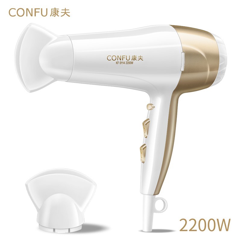 Yasuo KF3114 Hair Dryer Home High Power Without Injury Hair Salon Hair Dryer Student Dormitory Mute Hair Dryer