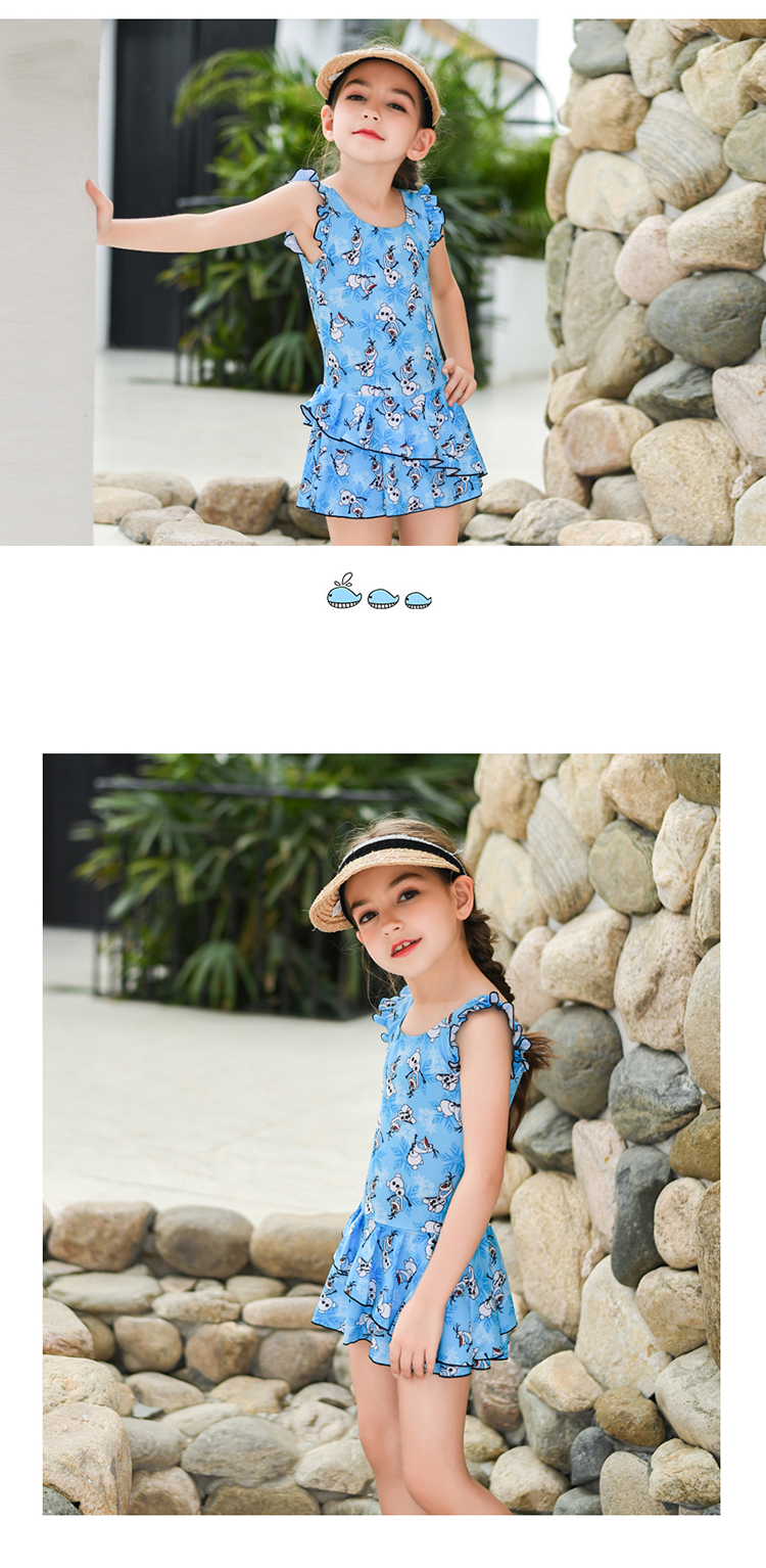 Đồ bơi cho bé gái mới của Dolce Bell Bộ đồ bơi công chúa một mảnh dễ thương cho bé gái - Bộ đồ bơi của Kid đồ bơi cho be gái 1 tuổi