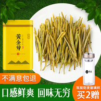 2021 New tea Songpin Gold Bud tea Premium authentic original alpine green tea Anji white tea Before the rain Gold leaf