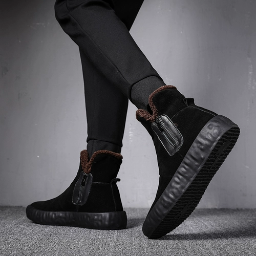 Демисезонные сапоги, мужские утепленные удерживающие тепло ботинки, 40