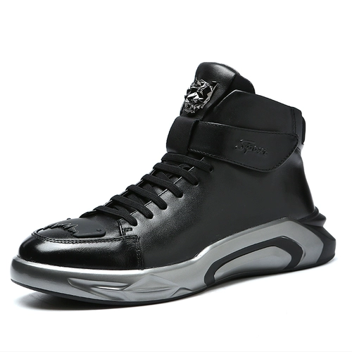 Martens, зимняя высокая спортивная флисовая повседневная обувь для отдыха в английском стиле для кожаной обуви