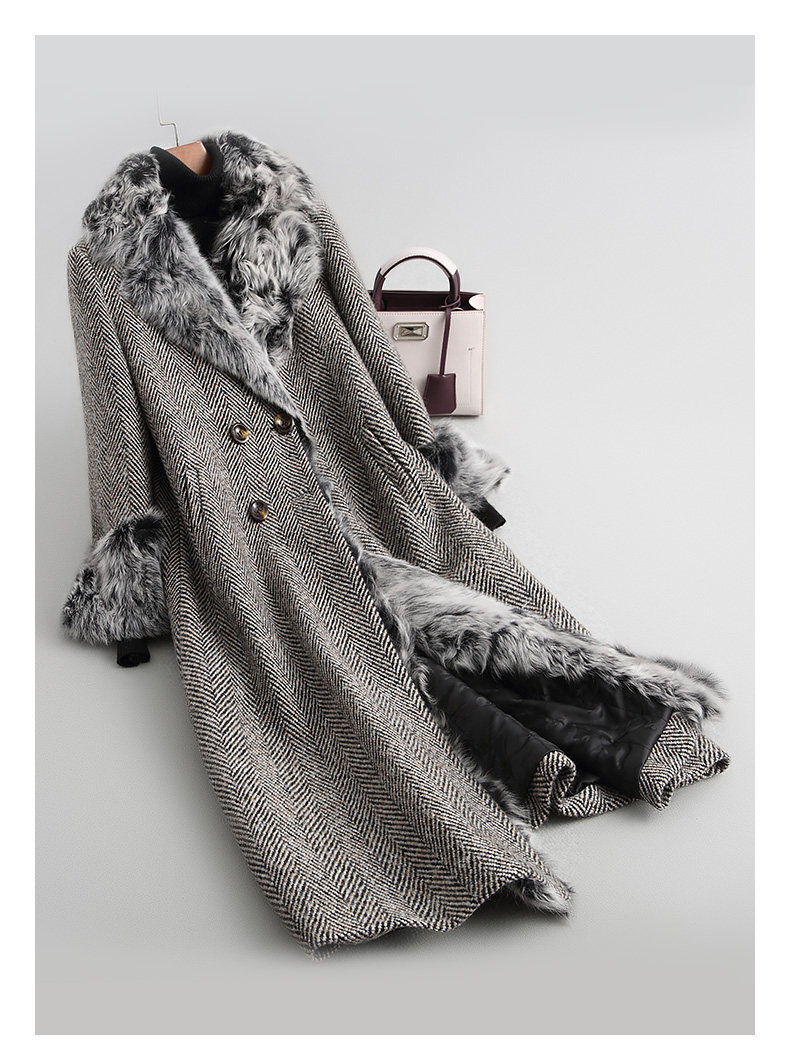 Manteau de fourrure femme - Ref 3174327 Image 7