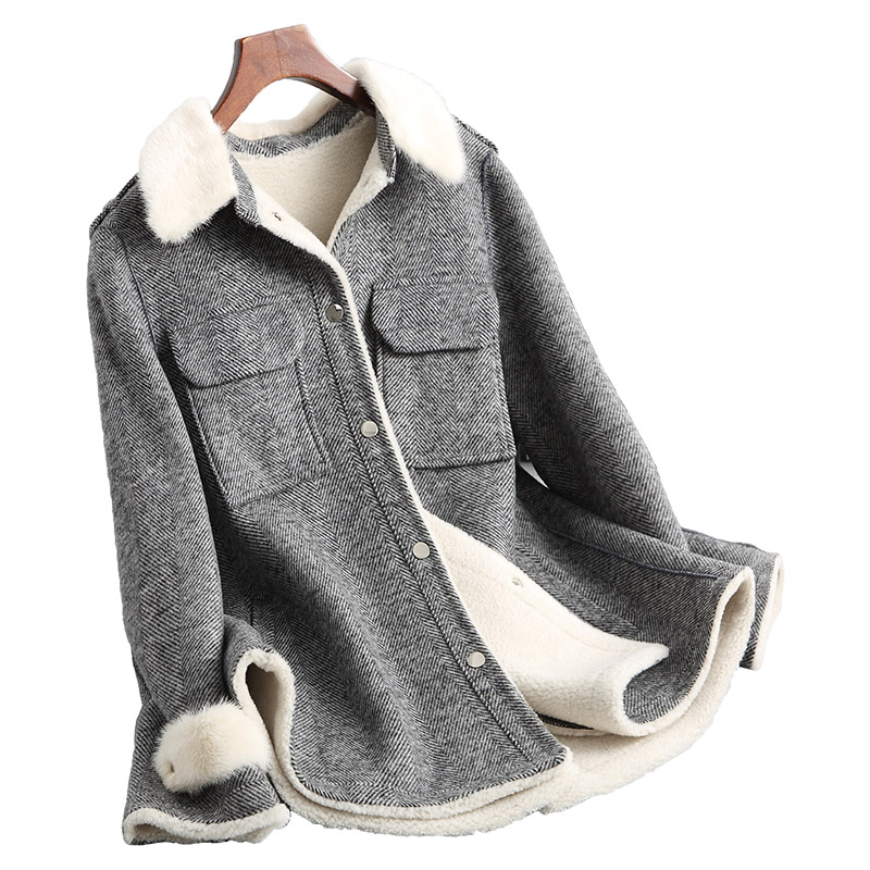 Manteau de fourrure femme - Ref 3172199 Image 5