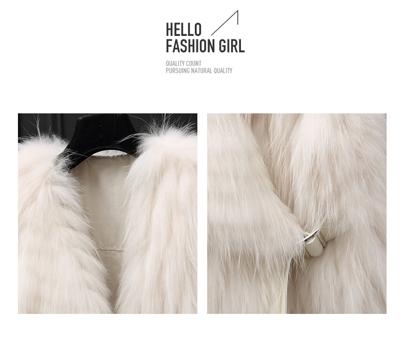 Manteau de fourrure femme - Ref 3174353 Image 8
