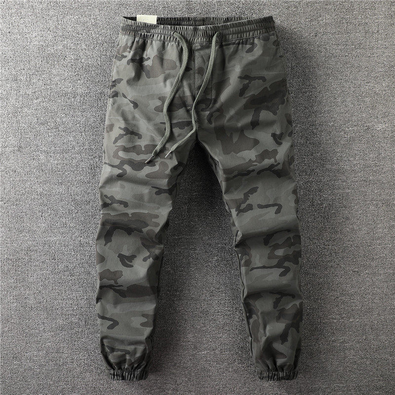 Vintage winter plus fleece tunic pants plus plush thick casual narrow leg pants elastic micro elastic casual trousers men's pants