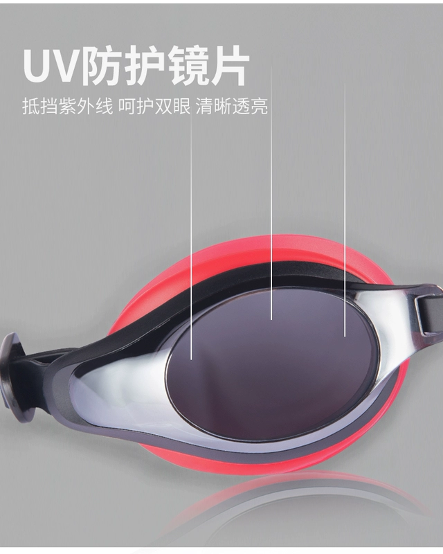 Kính râm Speedo 2019 mới dành cho nam và nữ thi đấu đào tạo ngẫu nhiên HD thoải mái chống nước - Goggles