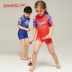 Speedo Speedo Children Áo tắm một mảnh Nam và nữ Tổng hợp + Phim hoạt hình clo In áo tắm cho người mới bắt đầu - Bộ đồ bơi của Kid