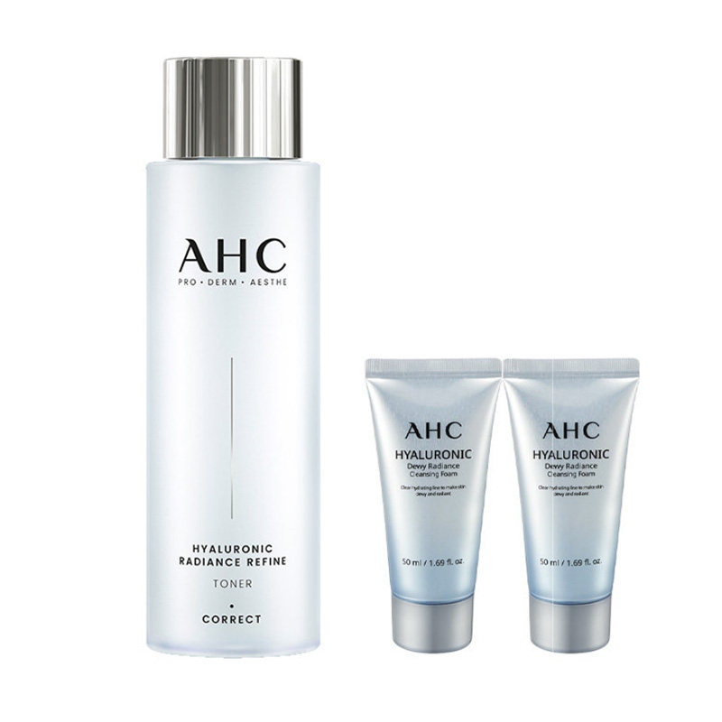 AHC 玻尿酸小神仙爽肤水大容量补水保湿化妆护肤女官方旗舰店正品 湿 实拍商品图