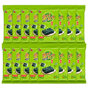 美好时光岩烧海苔2克儿童休闲零食解馋即食紫菜拌饭海苔片