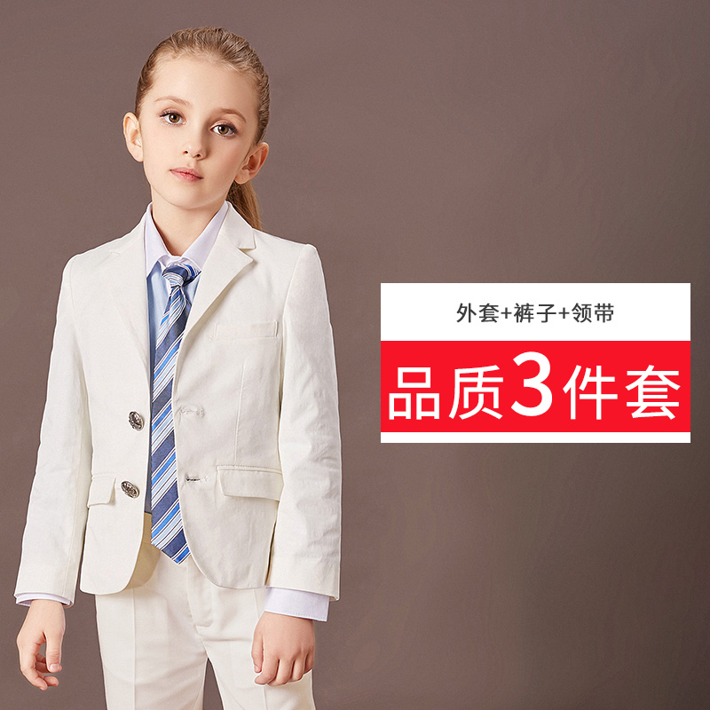 Chim ưng cô gái Suit Kids Suit Jacket Anh Gió Hiện Piano Hiện ăn mặc Handsome cô gái ăn mặc.