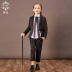 Chim ưng cô gái Suit Kids Suit Jacket Anh Gió Hiện Piano Hiện ăn mặc Handsome cô gái ăn mặc. 