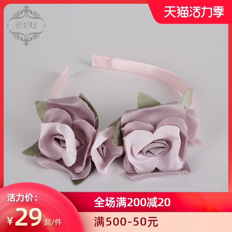 Children's hair accessories Girls hair band Korean fashion beautiful princess headdress Baby big flower hairpin little girl