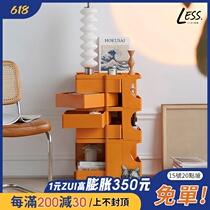 Nordic Creative Lockers Modern Minimalist Nightstand Nightstand Lins Net Red Living Room Removable Snacks Storage Cabinet