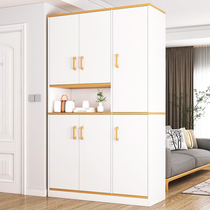 Shoe cabinet household door door door door to the northern European wind collection cabinet light luxury entry door to the modern footwear