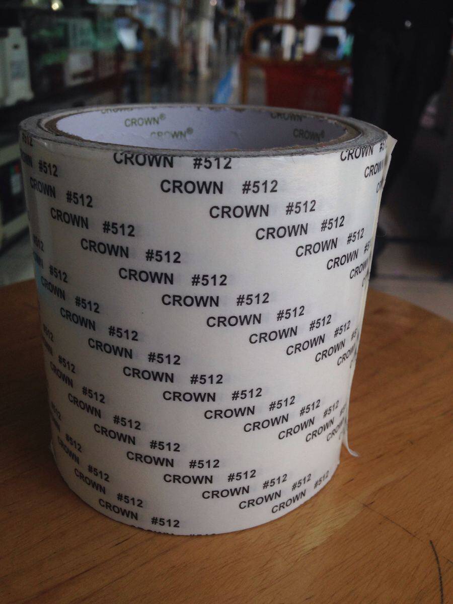 Crown 512 (140u double-sided tape CROW strong non-marking double-sided tape resistant to high temperature ultra-thin double-sided tape