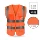 Áo phản quang vest xây dựng công nhân vệ sinh huỳnh quang an toàn giao thông quần áo dạ quang đi xe in ấn tùy chỉnh áo lớp galaxy phản quang