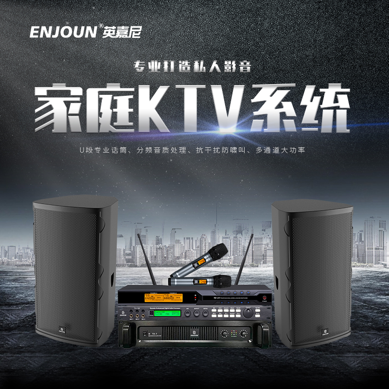 Yingjiani 2 0K220PRO 2 0 Import Unit KTV Suite Professional Level Karaoke Effects Home K Song-Taobao