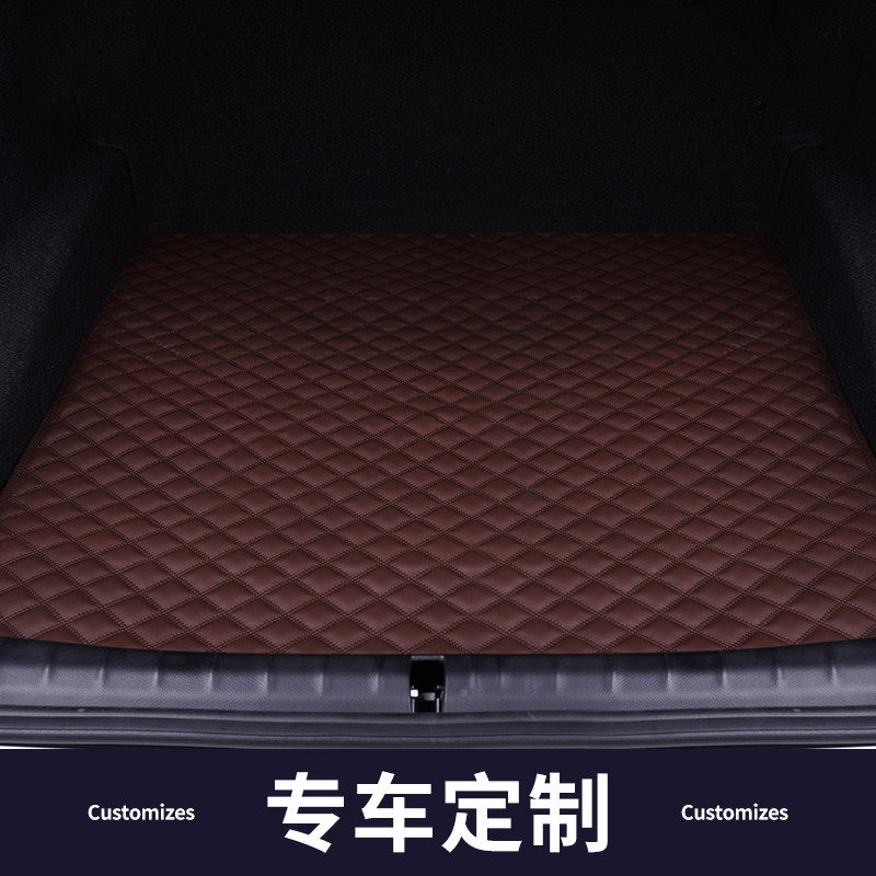 Leather car trunk mat dedicated to BMW Benz Audi Volvo Cadillac Porsche trunk mat