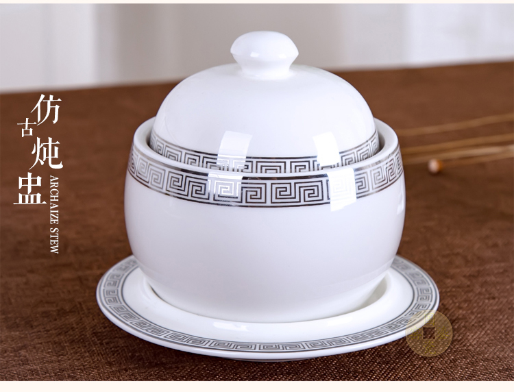 Khách sạn cao cấp cung cấp bộ đồ ăn Bộ đồ gốm sáng tạo châu Âu Hộp khách sạn đặt bộ đồ ăn đặc biệt - Đồ ăn tối dĩa inox