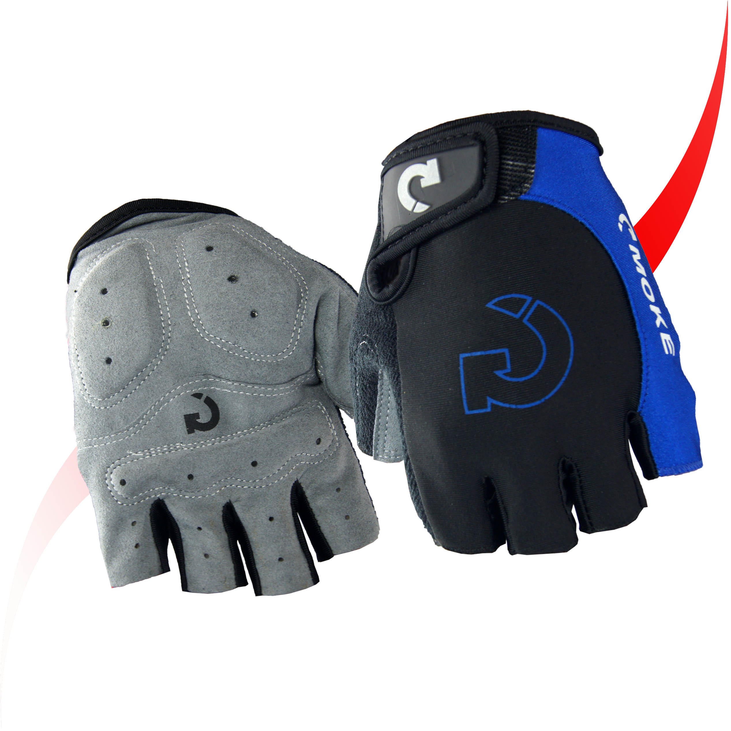 moke moke gloves bicycle half-finger gloves cycling short-finger gloves cycling equipment self-confidence auto accessories