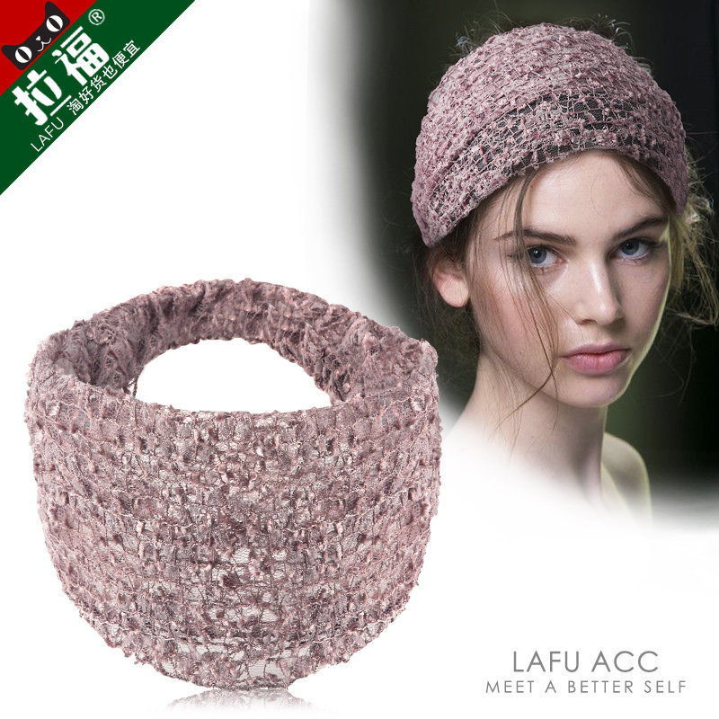 Broadside hair band female white hair hoop South Korean sweet women's line wash head scarf headband hair hoop headgear female