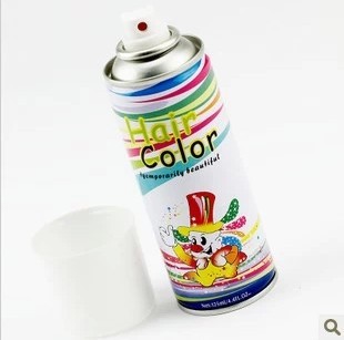 Lailu color eruption gum disposable color spray spray grandma gray hair glue