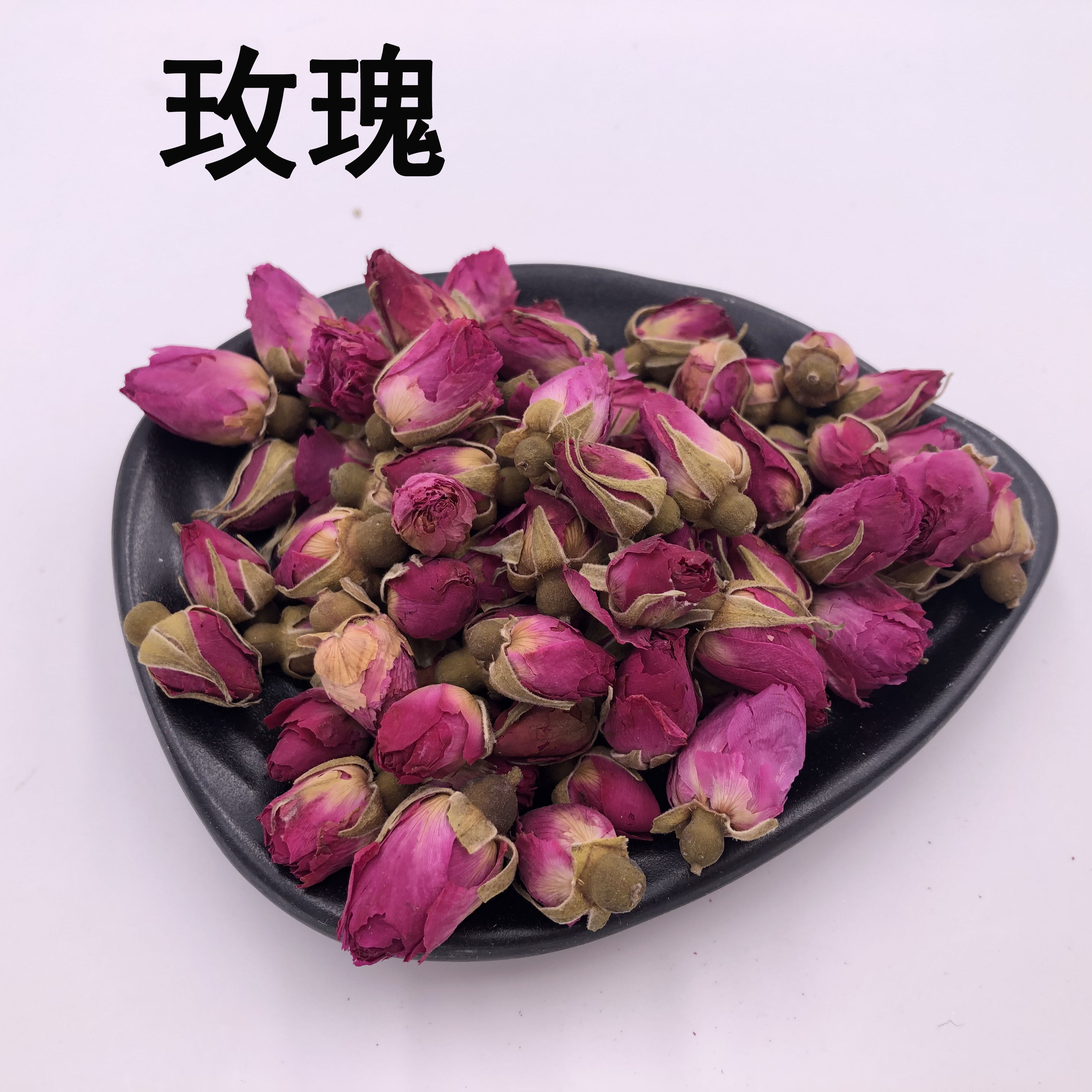 Shandong Pingyin rose flower dry rose flower bud without sulphur special purple red flower and grass bulk grade fresh 50g
